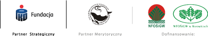 Fundacja PKO - partner strategiczny ; Stacja Morska instytutu oceanografii - partner merytoryczny ; NFOŚiGW, WFOŚiGW w Katowicach - dofinansowanie